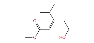 Methyl (Z)-3-(2-hydroxyethyl)-4-methyl-2-pentenoate