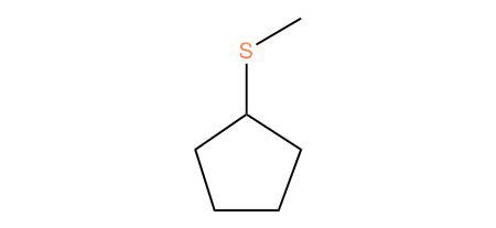 Methylthiocyclopentane