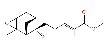 Methyl (E)-trans-alpha-2,3-epoxybergamota-2,10-dien-12-oate