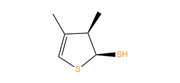 (2S,3R)-3,4-Dimethyl-2,3-dihydrothiophene-2-thiol
