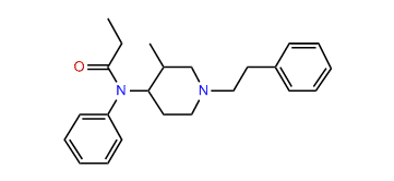 N-(3-Methyl-1-(2-phenylethyl)-4-piperidinyl)-N-phenylpropanamide
