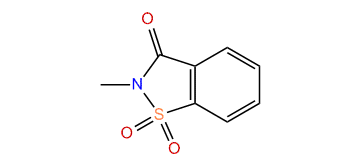 2-Methyl-1,2-benzisothiazol-3(2H)-one-1,1-dioxide