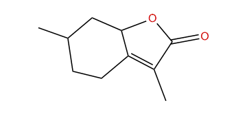 5,6,7,7alpha-Tetrahydro-3,6-dimethyl-2(4H)-benzofuranone