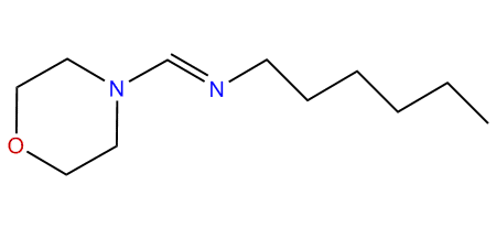 N-(Morpholinomethylene)-1-hexanamine