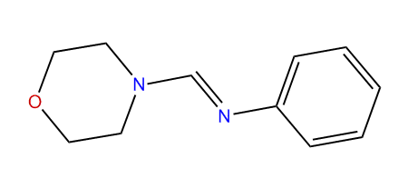 N-(Morpholinomethylene)-aniline