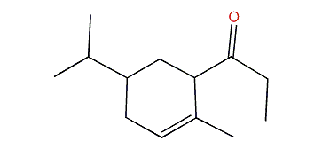 (5-Isopropyl-2-methyl-2-cyclohexen-1-yl)-propan-1-one