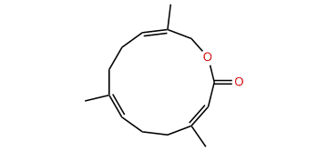(E,E,E)-4,8,12-Trimethyloxacyclotrideca-3,7,11-trien-2-one