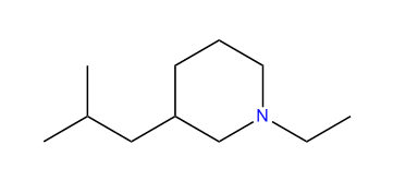 N-Ethyl-3-isobutylpiperidine