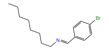 p-Bromobenzylidene-octyl-amine