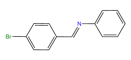 p-Bromobenzylidene-phenyl-amine