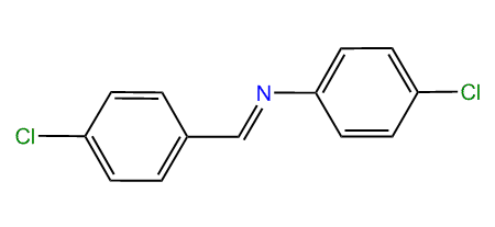 p-Chlorobenzylidene-(4-chlorophenyl)-amine