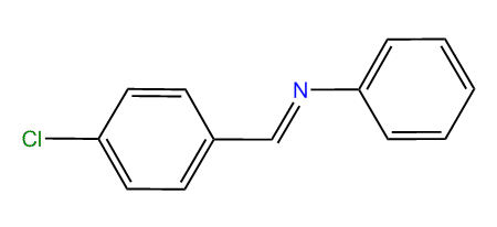 p-Chlorobenzylidene-phenyl-amine