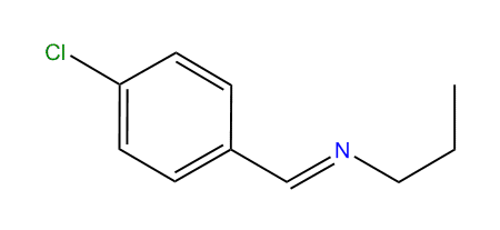 p-Chlorobenzylidene-propyl-amine