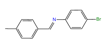 p-Methylbenzylidene-(4-bromophenyl)-amine