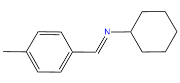 p-Methylbenzylidene-cyclohexyl-amine