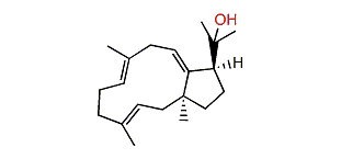 18-Hydroxy-1(S),12(S)-dolabell-(E)3,(E)7,(Z)10-triene