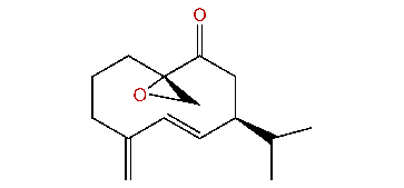 (E)-6-(1R,8S)-1(14)-epoxy-5(15),6-germacradien-10-one