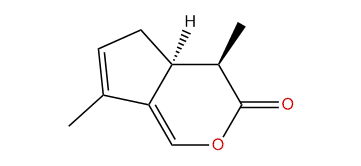 (4S)-4,7-Dimethyl-4alpha,5-dihydrocyclopenta[c]pyran-3(4H)-one