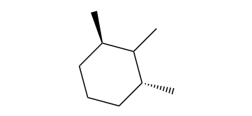 trans,cis-1,2,3-Trimethylcyclohexane