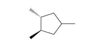 trans,cis-1,2,4-Trimethylcyclopentane
