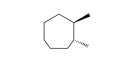 trans-1,2-Dimethylcycloheptane