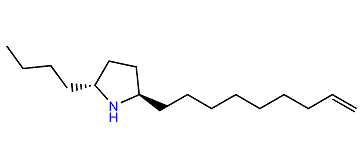 (2R,5R)-2-Butyl-5-(8-nonenyl)-pyrrolidine