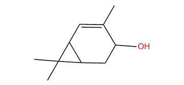 (E)-4,7,7-Trimethylbicyclo[4.1.0]hept-4-en-3-ol