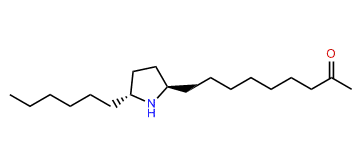 (2R,5R)-2-Hexyl-5-[8-oxononyl]-pyrrolidine