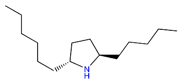 (2R,5R)-2-Hexyl-5-pentylpyrrolidine