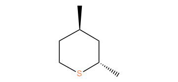 trans-2,4-Dimethylthiane