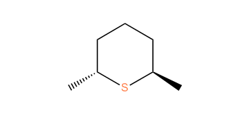 trans-2,6-Dimethylthiacyclohexane