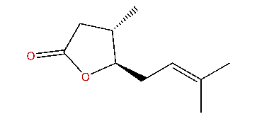 (3R,4S)-3,7-Dimethyl-6-octene-4-olide