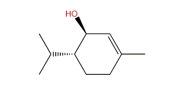 trans-6-Isopropyl-3-methyl-2-cyclohexen-1-ol