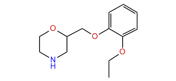 2-((2-Ethoxyphenoxy)-methyl)-morpholine