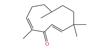 (Z,E)-2,6,9,9-Tetramethylcycloundeca-2,10-dienone
