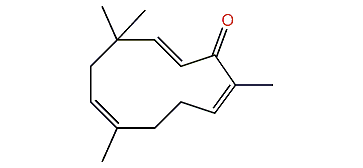 (E,E,E)-2,6,9,9-Tetramethyl-2,6,10-cycloundecatrien-1-one